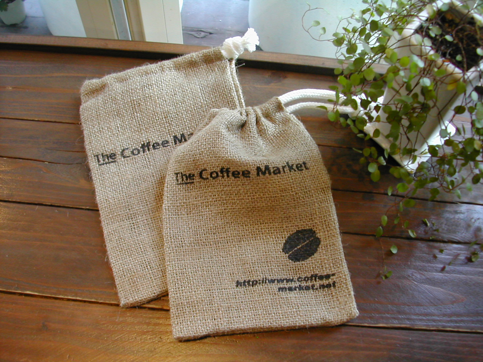 楽天【旬の珈琲豆】コーヒーマーケットThe Coffee Market オリジナルミニ麻袋