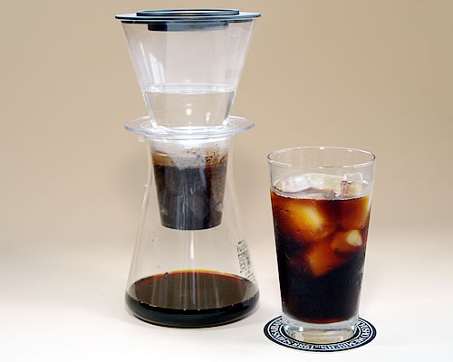 【楽天ポイント10倍】水出しコーヒー器具 イワキ（iwaki） ウォータードリップコーヒーサーバー KT 8644-CL1 専用水出しコーヒー豆セット(ダッチコーヒー／Dutch Coffee)(北海道 沖縄お届け出来ません)【あす楽対応】【RCP】【HLS_DU】