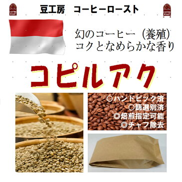 コーヒー豆 送料無料---インドネシア コピ ルアク 生豆400g コーヒーロースト--- ランク 1 スペシャリティー 美味しい,浅煎り,深入り,中深入り,中煎り-焼き立て-苦味 香り ブレンド エスプレッソ,粉,アイス,クイックポスト-お届け