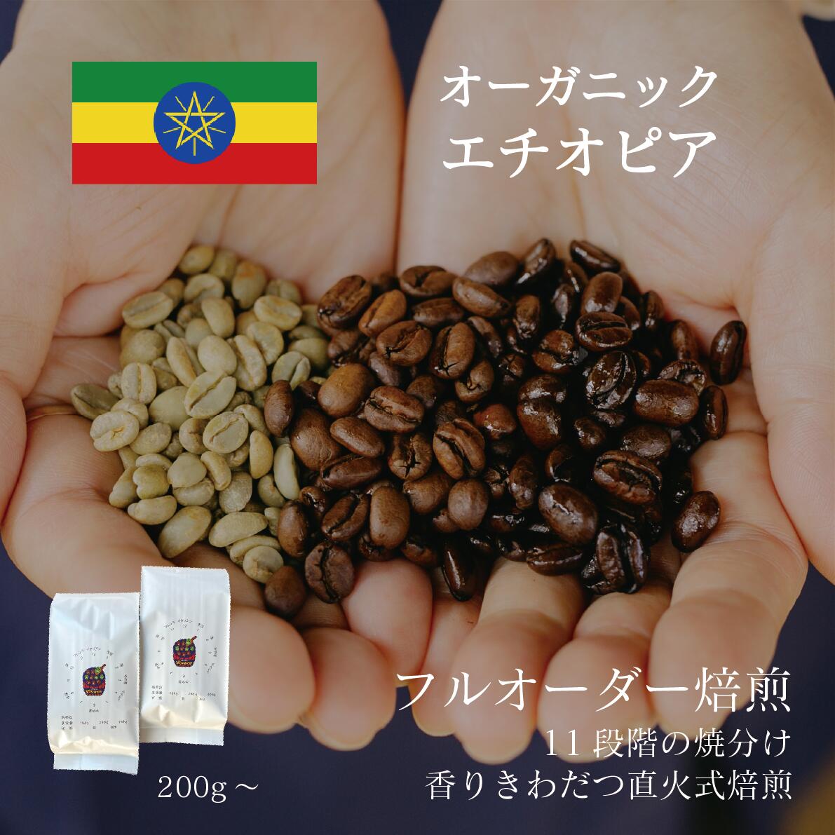 エチオピア／コーヒー豆コーヒー有機...