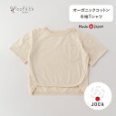 cofucu コフク オーガニックコットン 半袖Tシャツ | 日本製 秋冬 オーガニック コットン 男の子 女の子 子供 子ども 白 無地 Tシャツ