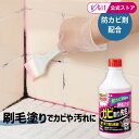 カビ取り 刷毛 浴室 お風呂 掃除 密着ジェル 500ml 日本製 低臭 カビ除去 強力密着 密着ジェル!カビ取り先生 刷毛タイプ 深いカビの根 タイル ゴムパ...