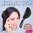 ヘアブラシ ブラシ 速乾 早く乾く 時短ドライヤー 髪 頭皮ケア 頭皮マッサージ 猪毛 ナイロン レディース ヘアスタイリング ふんわり 立ち上がり レディース...
