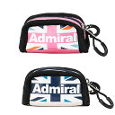 【月間MVP受賞】アドミラルゴルフ ボールポーチ ユニオンジャック ゴルフ ユニセックス メンズ レディース Admiral Golf 【送料無料】