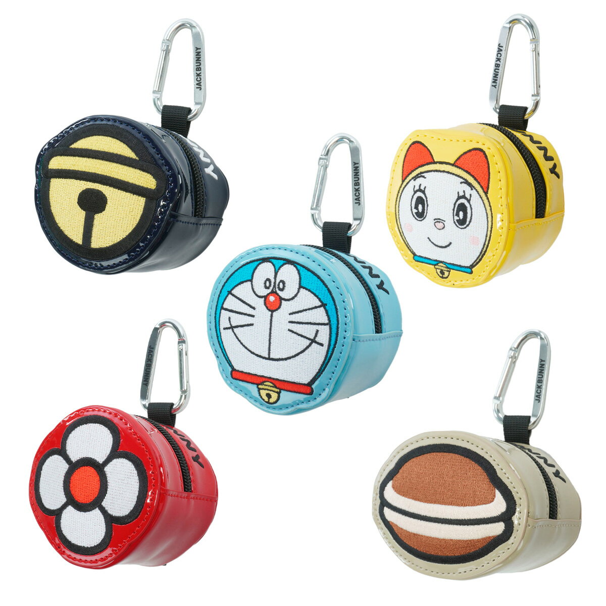 【月間MVP受賞】ジャックバーニー ドラえもん ポーチ ゴルフ ユニセックス メンズ レディース Jack Bunny!! 2025秋冬【送料無料】