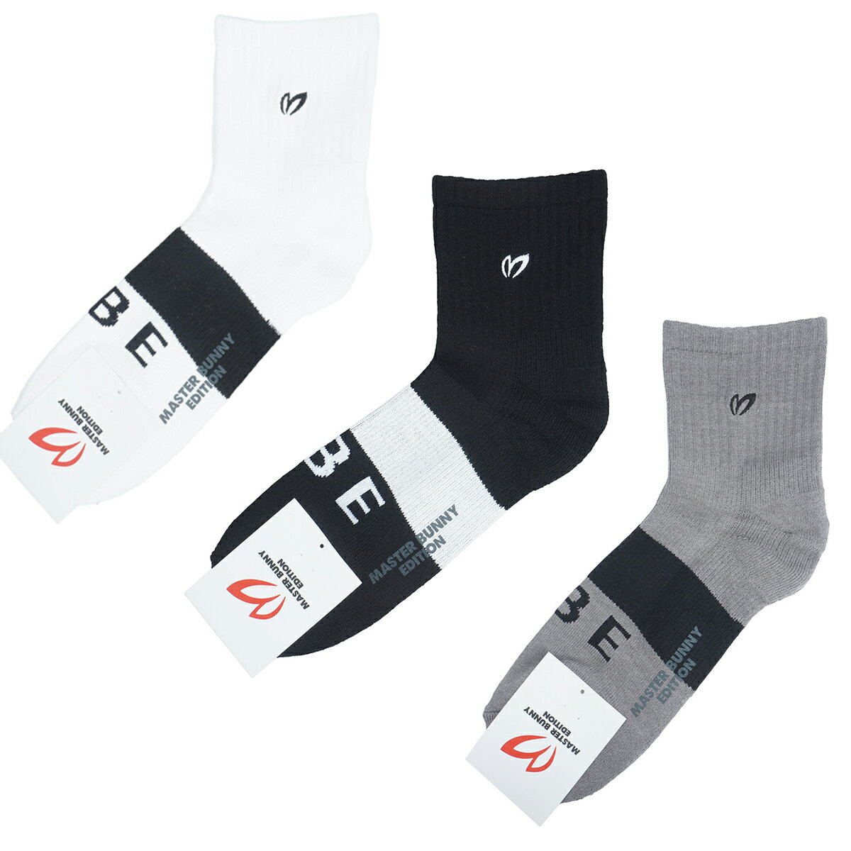 【月間MVP受賞】マスターバニーエディション メンズ ショート ソックス 接触冷感 ゴルフ MASTER BUNNY EDITIO 2024春夏