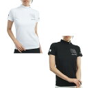 【月間MVP受賞】パーリーゲイツ レディース カットソー PGBK MFYメッシュ半袖 モックネック ゴルフウエア PEARLY GATES 2024春夏【送料無料】 その1