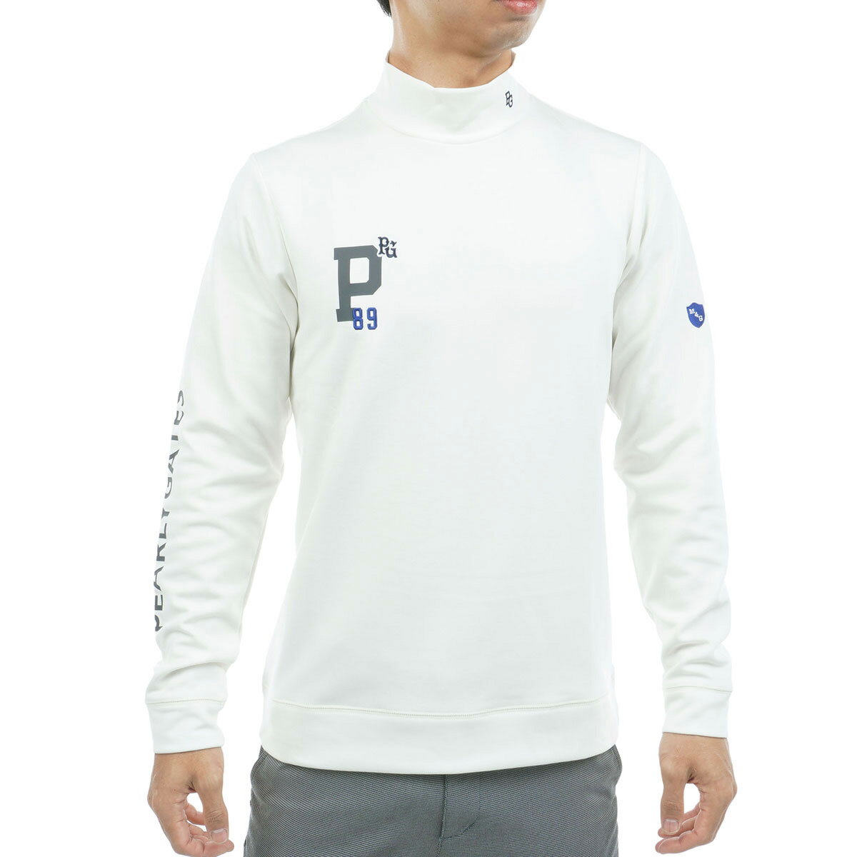 【月間MVP受賞】パーリーゲイツ メンズ ハイネック カットソー ウール フリース 長袖 ゴルフウエア PEARLY GATES 2025秋冬【送料無料】