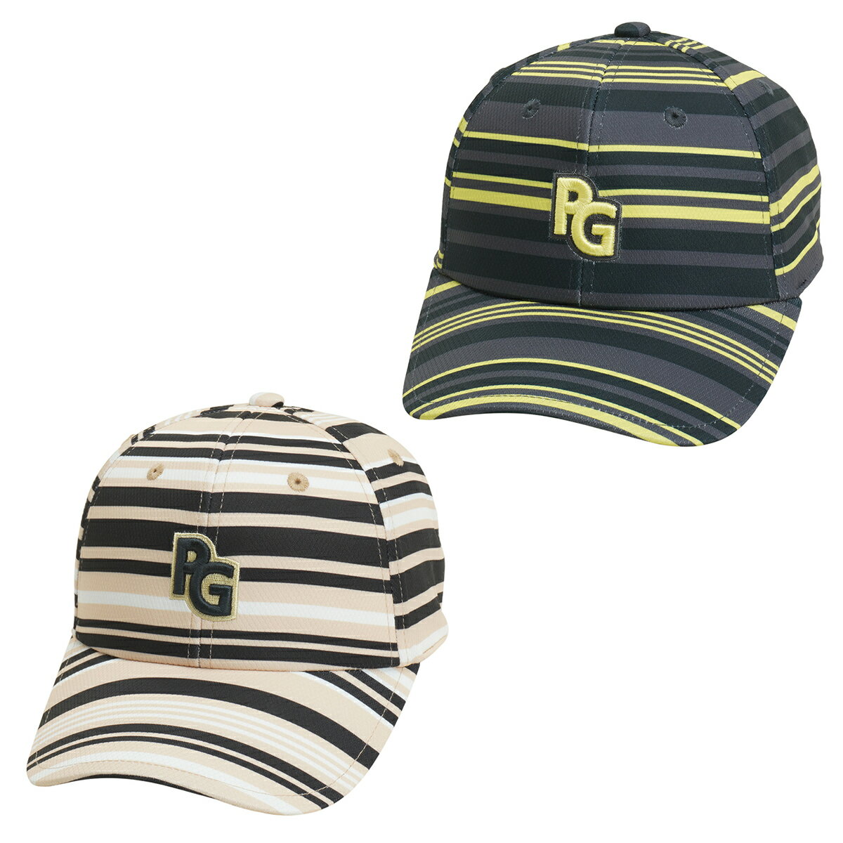 【月間MVP受賞】パーリーゲイツ キャップ BASIC ボーダー吸水速乾 ツイル ゴルフ ユニセックス メンズ レディース PEARLY GATES 2024春夏