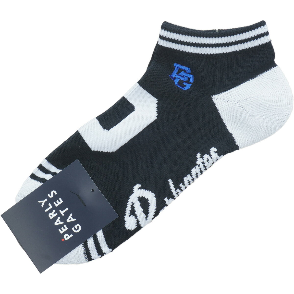 【月間MVP受賞】パーリーゲイツ メンズ アンクル ソックス Pロゴ ゴルフ ス PEARLY GATES 2025秋冬