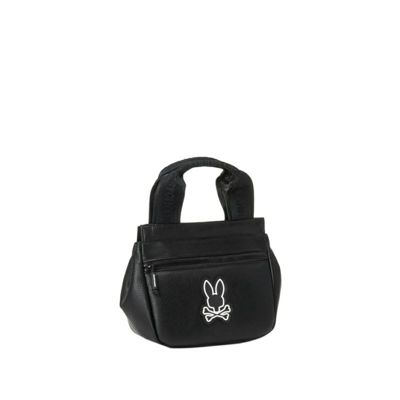 COGLOFの【月間MVP受賞】サイコバニー ラウンドバッグ MONOTONE EDITION ゴルフ ユニセックス メンズ レディース Psycho Bunny 【送料無料】｜アングル2