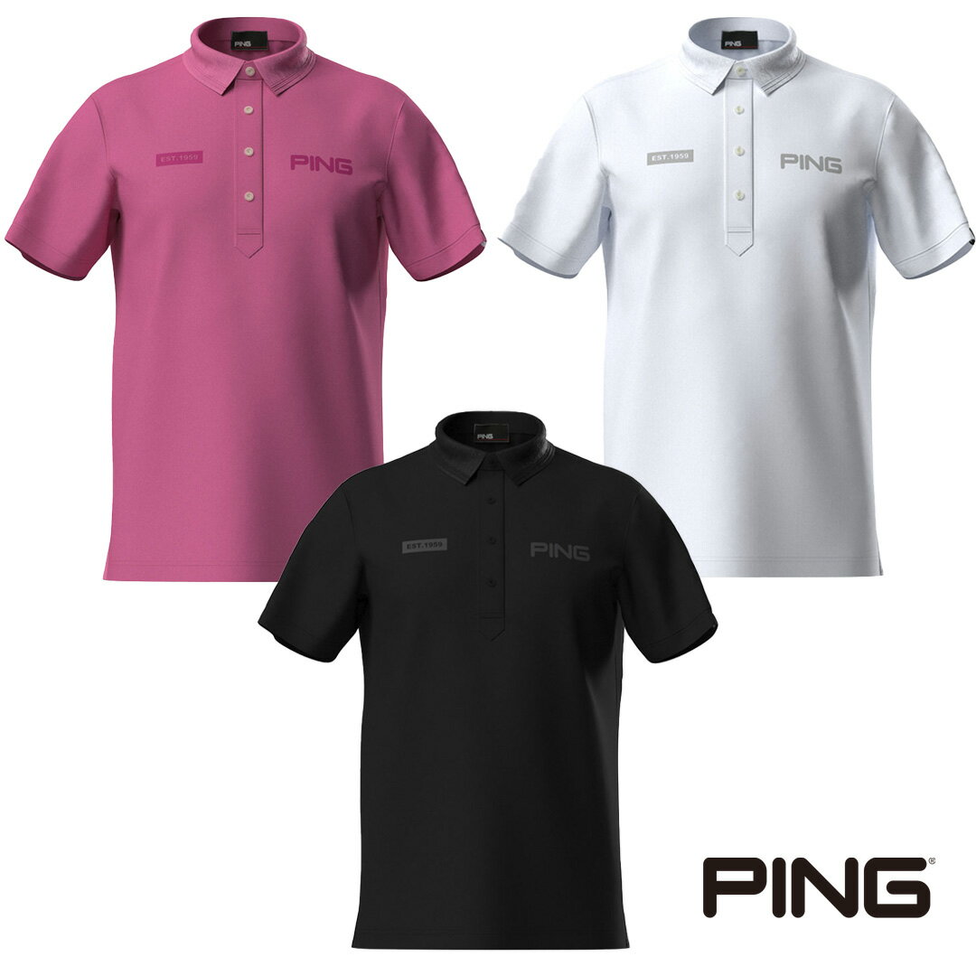 【月間MVP受賞】PING メンズ 高速速乾 UV ポロシャツ サンベール × クールフロー ...