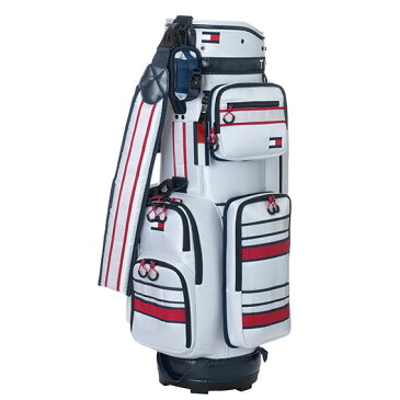 【月間MVP受賞】トミー ヒルフィガー ゴルフ キャディバッグ キャディー バッグ STRIPED CADDIE BAG ユニセックス メンズ レディース TOMMY HILFIGER GOLF【送料無料】