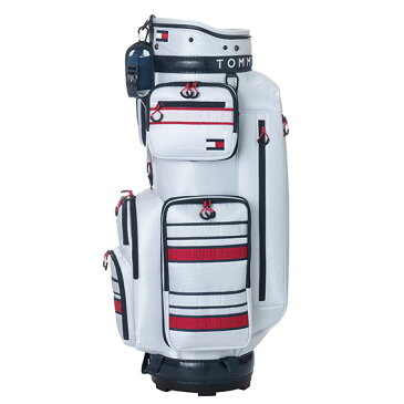 【月間MVP受賞】トミー ヒルフィガー ゴルフ キャディバッグ キャディー バッグ STRIPED CADDIE BAG ユニセックス メンズ レディース TOMMY HILFIGER GOLF【送料無料】