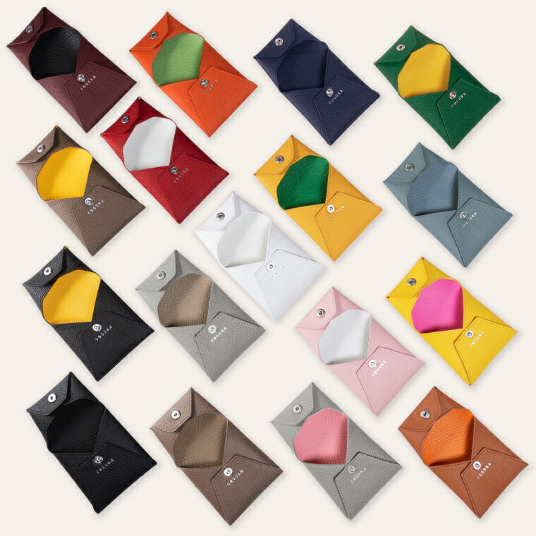 公式 COGURE コインケース 小銭入れ ミニ財布 財布 本革 革 メンズ レディース かわいい ブランド 二つ折り レザー コンパクト 小さい 使いやすい おしゃれ 上質 高級感 記念日 誕生日 ギフトボックス付き COPECP