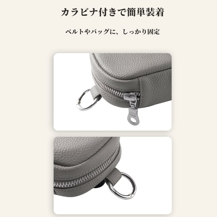 ＼スーパーDEAL／公式 COGURE ゴルフボールケース ポーチ 本革 メンズ レディース ...