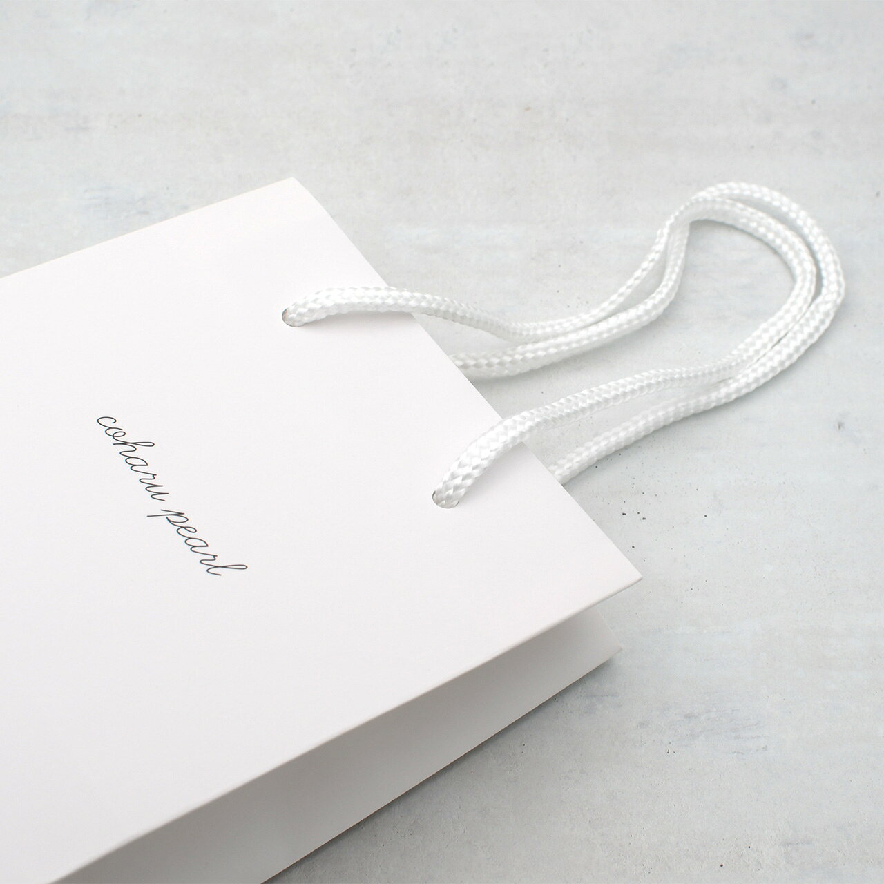 coharu pearl - コハルパール -のショッピングバッグ ※ショッピングバッグのみの購入は不可 / ギフト shoppingbag01｜アングル3