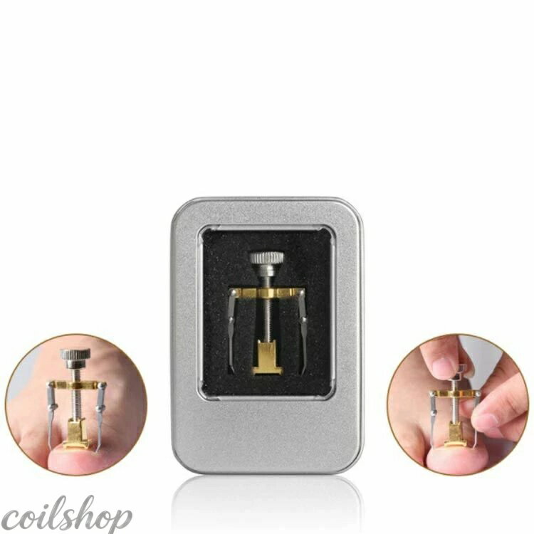 【2点500円クーポン】2個セット収納ボックス付 巻き爪 矯正 器具 巻き爪 陥入爪の...