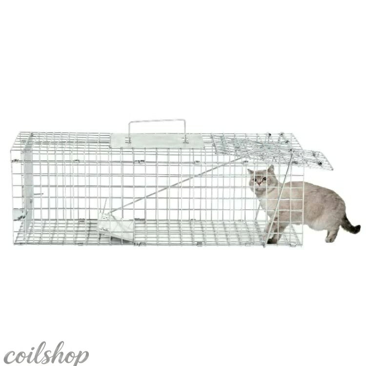 【2点500円クーポン】猫 野良猫 野生 捕獲 動物捕獲器 迷子猫 捕獲機 犬 保護 捕獲...