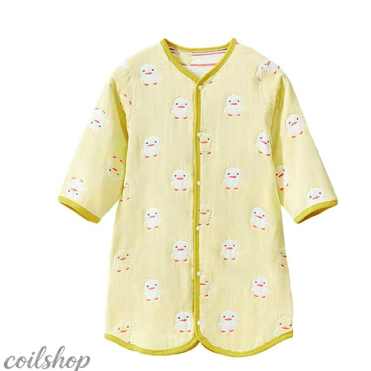 【2点500円クーポン】着る毛布 6重ガーゼ キッズ 赤ちゃん 綿毛布 ロング あったか...