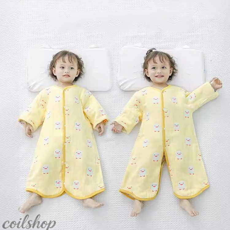 【2点500円クーポン】着る毛布 6重ガーゼ キッズ 赤ちゃん 綿毛布 ロング あったか...