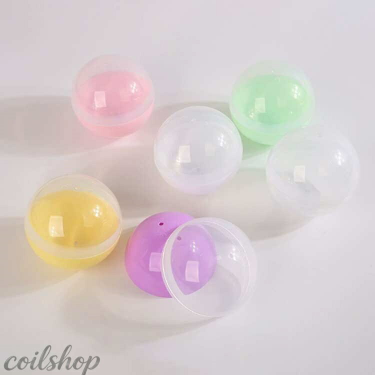 Cápsulas 100 cápsulas 50mm 65mm 70mm 75mm Cápsulas vacías Juguetes transparentes Lugares de interés Día de la felicidad Eventos Día de la infancia Juguetes Fiestas Cápsulas Interesantes 4 tipos — vista 3