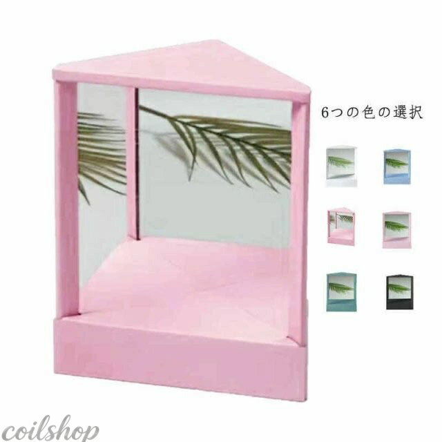 Other - 送料無料 リバーサルミラー 左右反転鏡 卓上ミラー 化粧鏡 卓上ミラー 鏡 左右反転 ミラー スタンドミラー 自宅 三角固定非反転ミラー