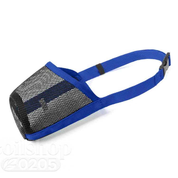 着脱簡単 犬用口輪 バックル式 蒸れにくい 軽量 しつけ用口輪 メッシュタイプ 無駄吠え 装着簡単 サイ..