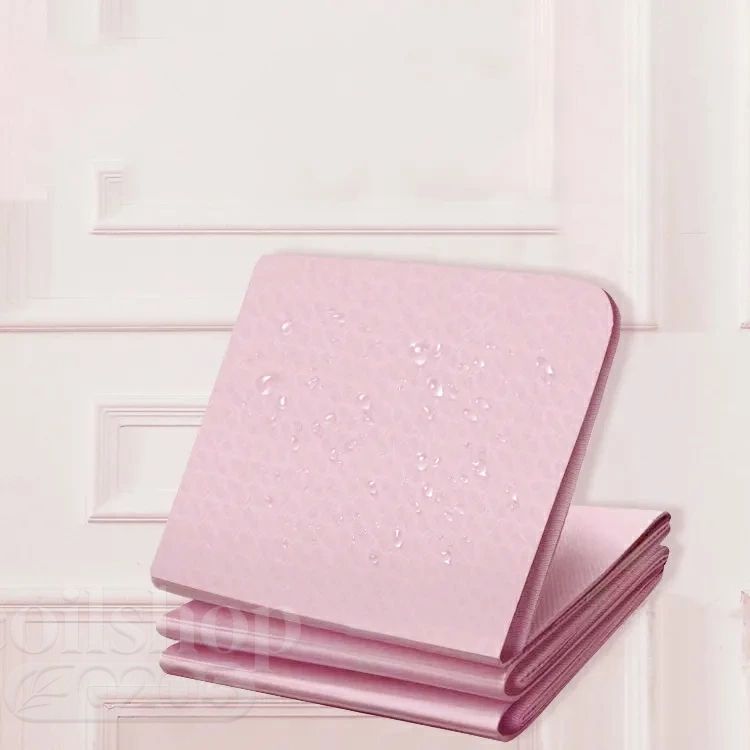 ヨガマット 初心者 折りたたみ 収納バッグ付き エクササイズマット 滑り止め 弾力性 撥水性 ホットヨガマット おしゃれ コンパクト 厚手 持ち運び エクササイズ トレーニング スポーツ 4mm