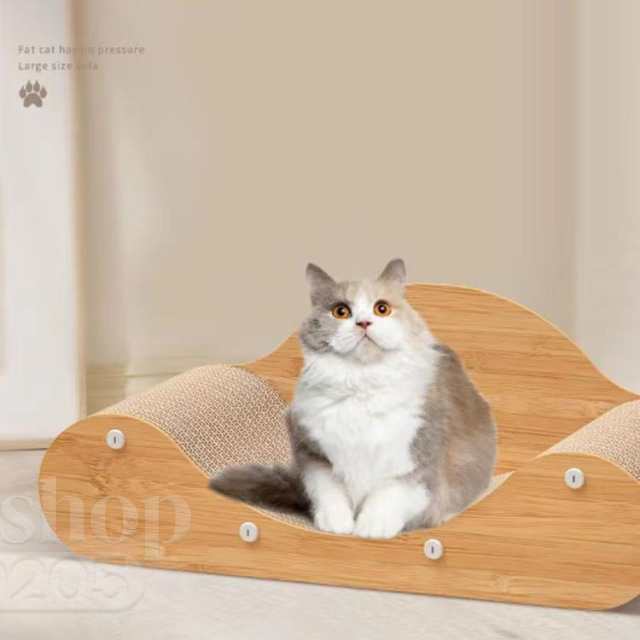 【2点500円クーポン】耐久性 猫爪とぎ 高密度 スクラッチャー 段ボール 猫おもちゃ...