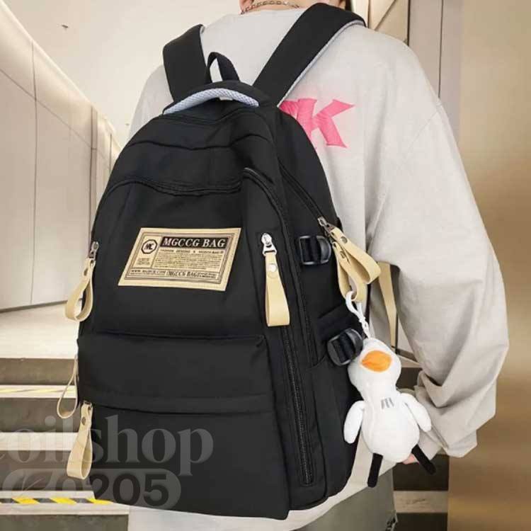 リュック メンズ レディース 大容量 軽量 軽い バックパック ぬいぐるみストラップ付き 撥水 りゅっく pc対応 拡張 おしゃれ 通勤 通学 女子 スポーツリュック 韓国 ペア ユニセックス かわいい おしゃれ ユニセックス 韓国リュック 高校生