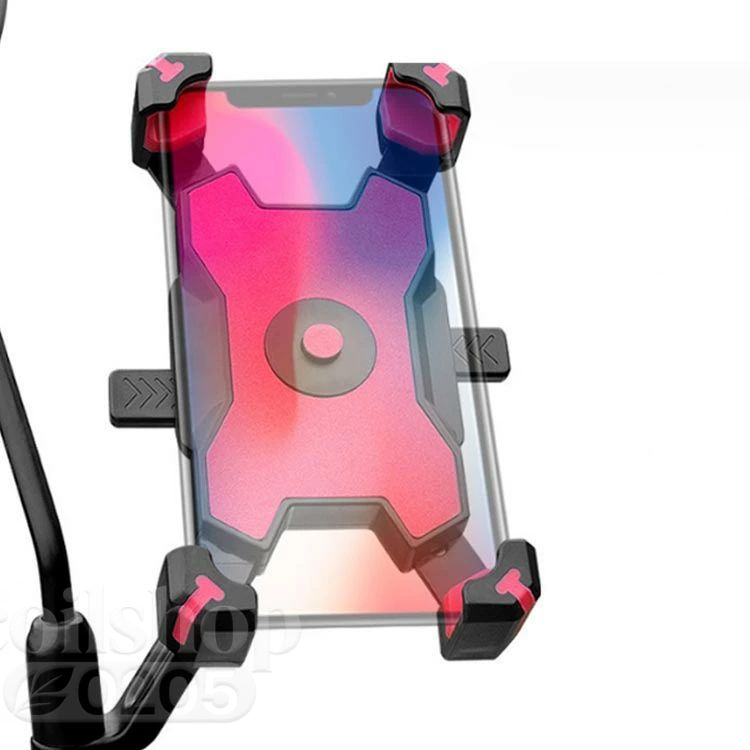 スマホホルダー 自転車 バイク オートホールド 落下防止 振動吸収 着脱簡単 スマホ...