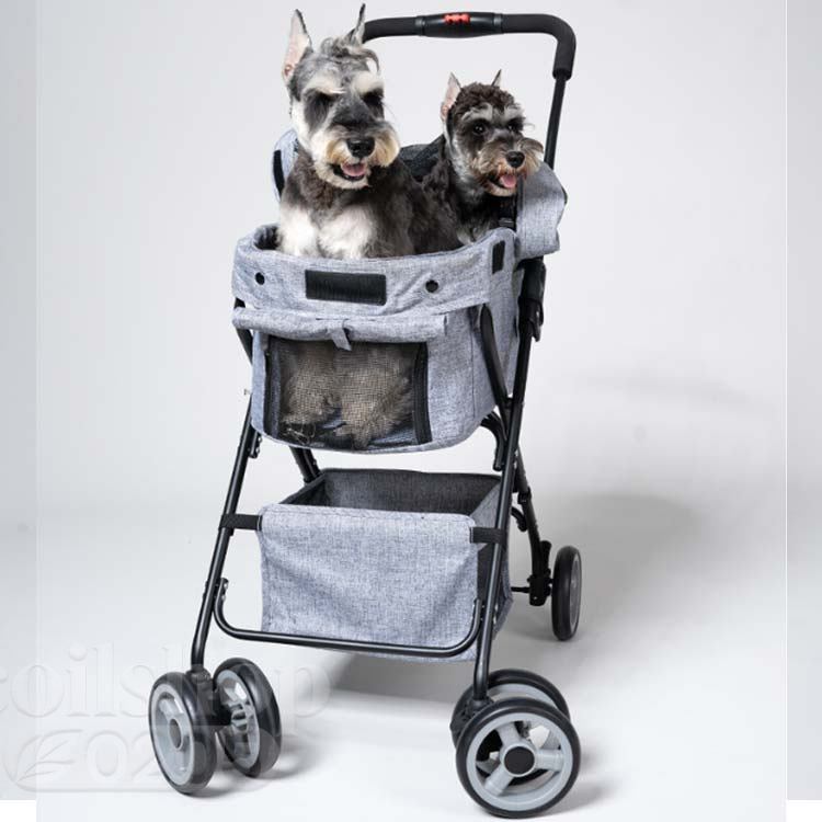 ペットバギー 3way 上下段 分離式 犬 3Wayモデル ペットカート 犬用 取り外し可能 ...