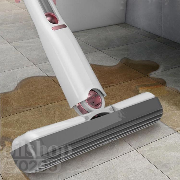【2点500円クーポン】ミニモップ フロアモップ スポンジ 多機能 乾湿両用 本体*1 ...