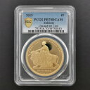 Alderney オルダニー島 5ポンド 金貨 2019年 『ウナとライオン』 PCGS PR 70 DCAM 最高鑑定