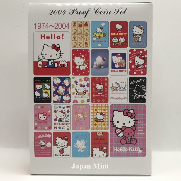 ハローキティ 誕生30周年 2004 プルーフ貨幣セット（平成16年） 記念硬貨 記念コイン 造幣局 プルーフセット