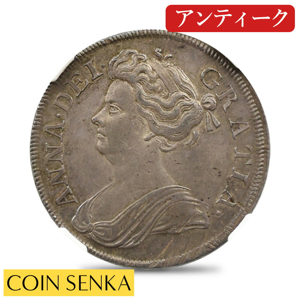 ☆即納追跡可☆1714/3 アン女王 1/2クラウン銀貨 NGC MS62 ESC-585A