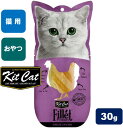 【GWセール★6日まで全品3%OFFクーポン!!】【店舗受取り可能】キットキャット 猫おやつ フィレ グリルドチキン 無添加 (30g) KitCat Fill...