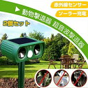 猫よけ 2 セット 撃退確率アップ 超音波 ソーラー 防水 動物撃退器 害獣対策 猫よけグッズランキング 鳥よけ 犬除け イノシシよけ IPX4防水防塵 LED強力フラッシュ(4)
