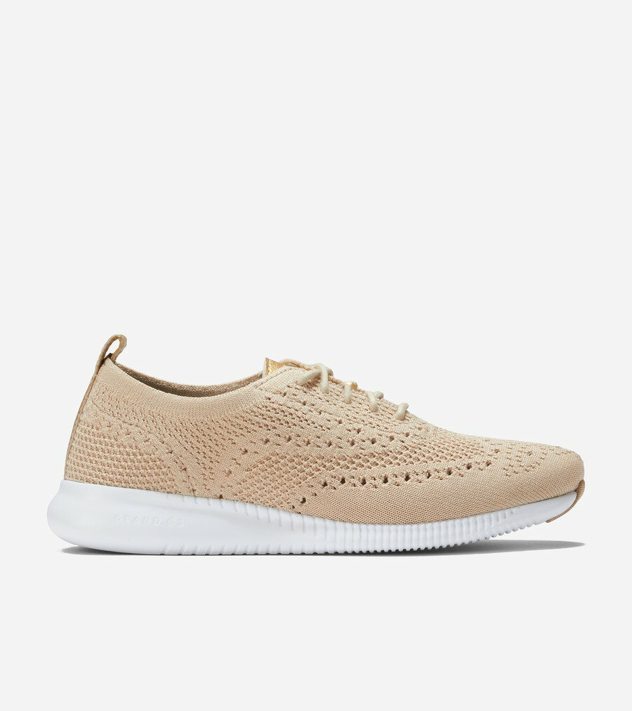 コールハーン Colehaan ウイメンズ シューズ オックスフォード 2.ゼログランド スティッチライト オックスフォード womens W11154 ライ ニット/オプティック ホワイト