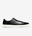 コール ハーン スニーカー メンズ コールハーン Colehaan アウトレット メンズ アウトレット シューズ スニーカー グランド クロスコート II mens C27974 ブラック レザー / オプティック ホワイト