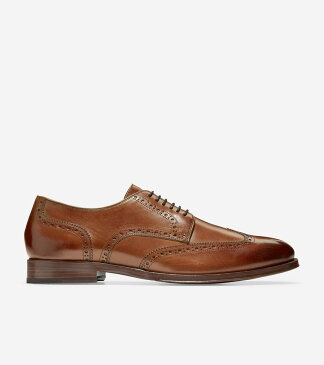 コールハーン Colehaan メンズ シューズ ドレスシューズ グラマシー ダービー ウィングチップ オックスフォード mens C29551 CH ブリティッシュ タン