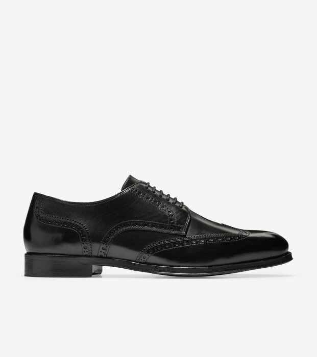 コールハーン Colehaan メンズ シューズ ドレスシューズ グラマシー ダービー ウィングチップ オックスフォード mens C29552 ブラック