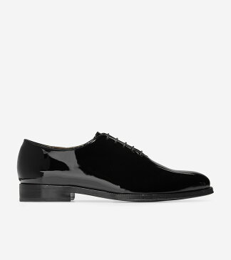 コールハーン Colehaan メンズ シューズ ドレスシューズ グラマシー ホールカット ドレス オックスフォード mens C29561 ブラック パテント