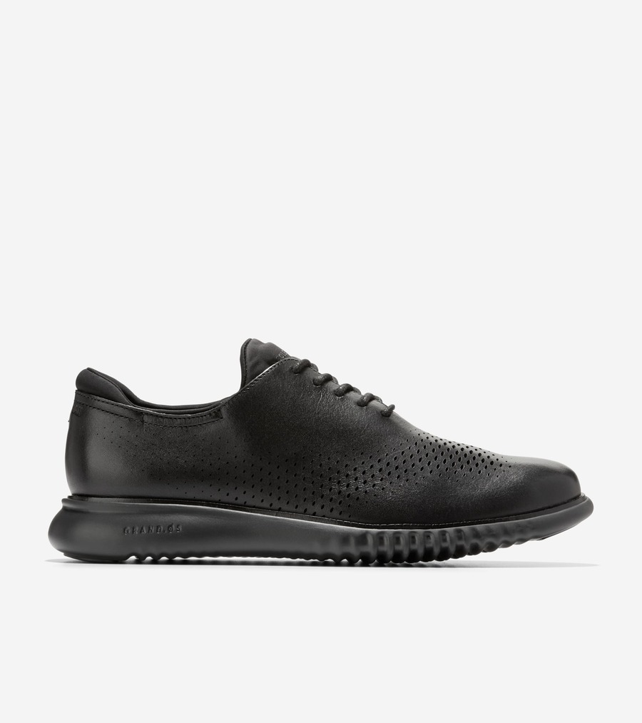 コールハーン Colehaan メンズ コレクション 2.ゼログランド 2.ゼログランド レーザー ウィング mens C23832 ブラック レザー/ブラック