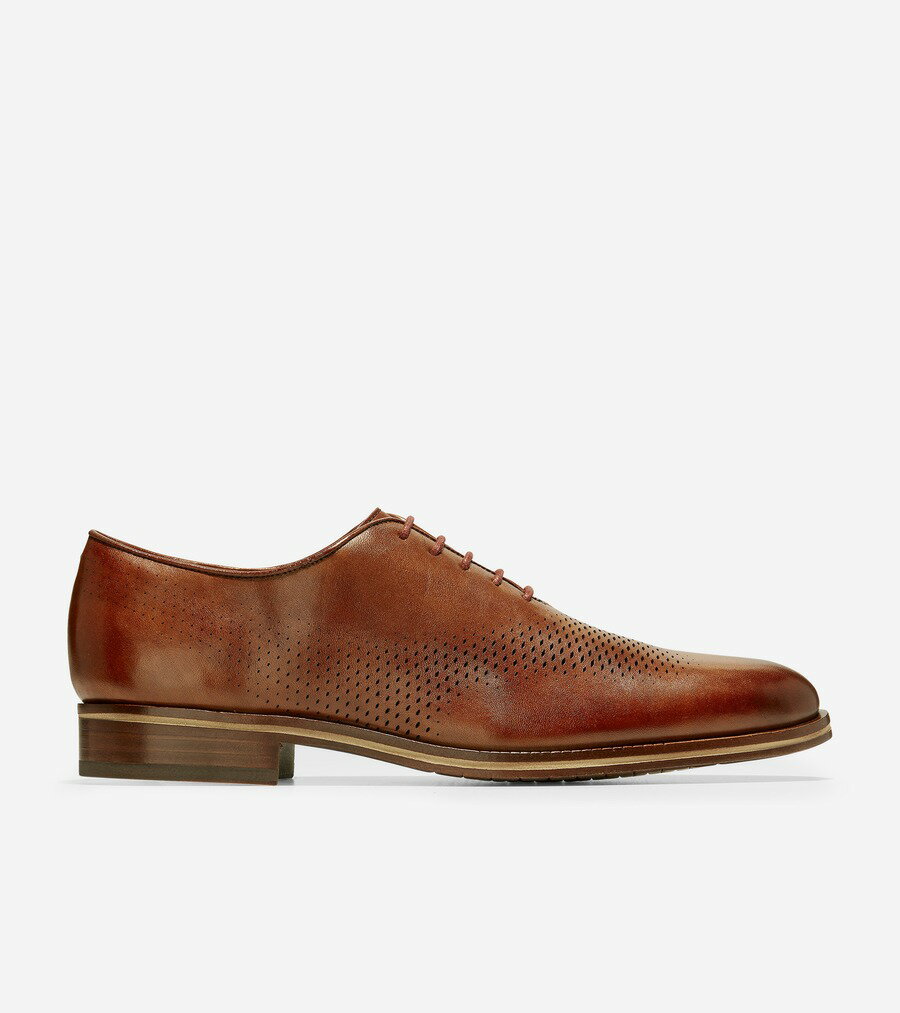 楽天コールハーン　楽天市場店【マラソン最大46倍】コールハーン Colehaan メンズ シューズ オックスフォード ワシントン グランド レーザー ウィング オックスフォード mens C24523 ブリティッシュ タン/ラバ エナジー