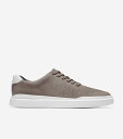 コール ハーン スニーカー メンズ 【マラソン最大45.5倍】コールハーン Colehaan グランドプロ ラリー レーザー カット スニーカー mens C31220 アイロンストーン / オプティック ホワイト