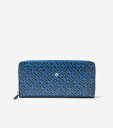 コールハーン Colehaan アウトレット ウィメンズ アウトレット バッグ & アクセサリー 財布 & ポーチ CH モノグラム ジップ コンチネンタル womens U05983 マリンブルー