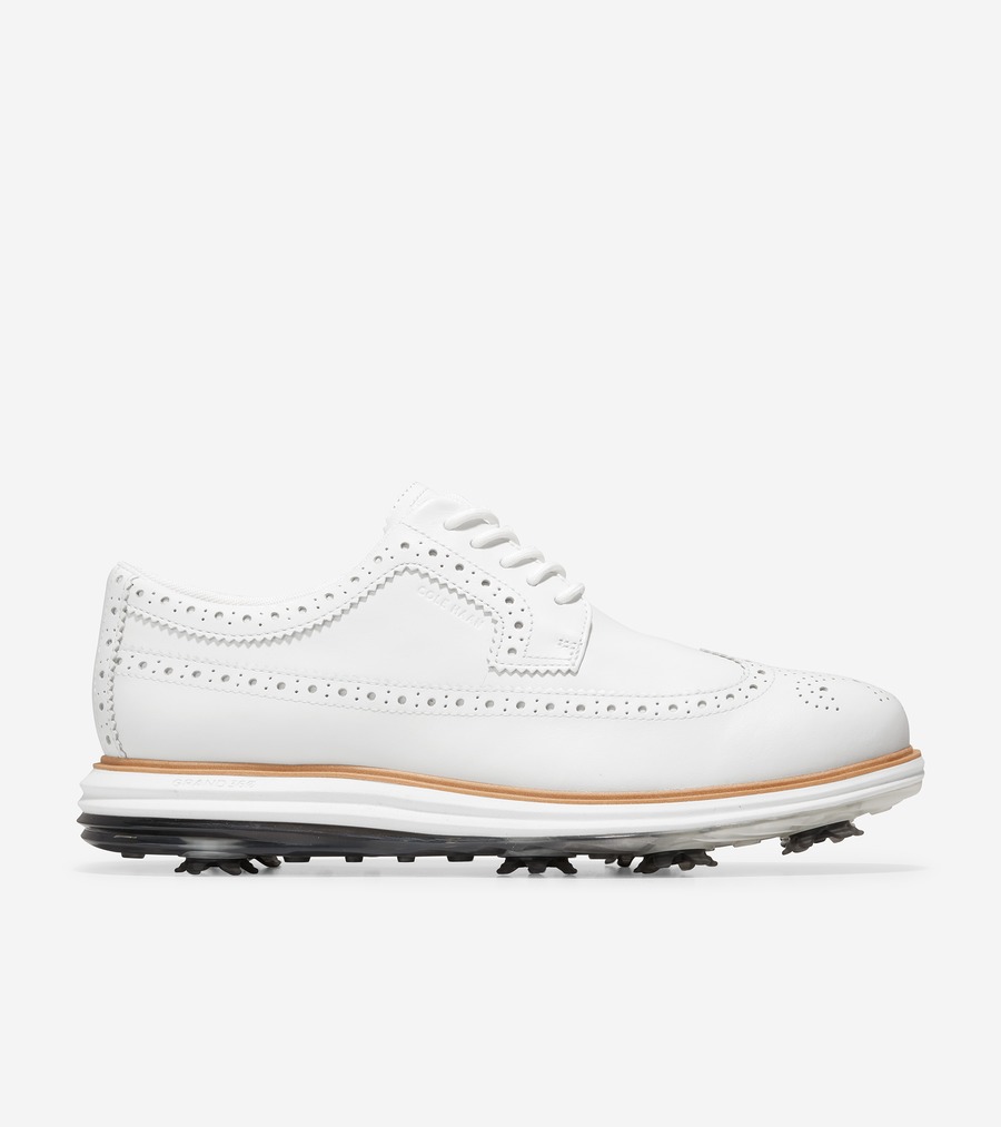 コールハーン Colehaan メンズ シューズ スニーカー オリジナルグランド ツアー ゴルフ ウォータープルーフ mens C36153 オプティック ホワイト / ナチュラル