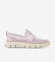 コールハーン Colehaan ウイメンズ シューズ 4.ゼログランド レガッタ womens W25925 ラベンダー/ ピンク/ アイボリー